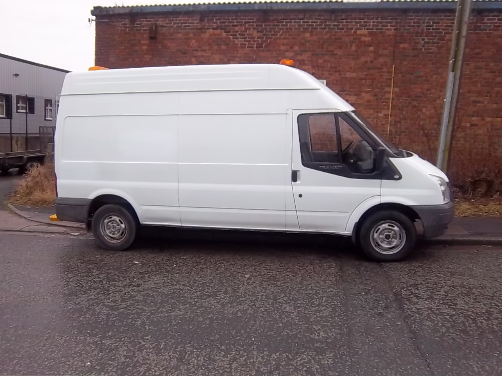 Ford Transit Long Wheel Base for hire